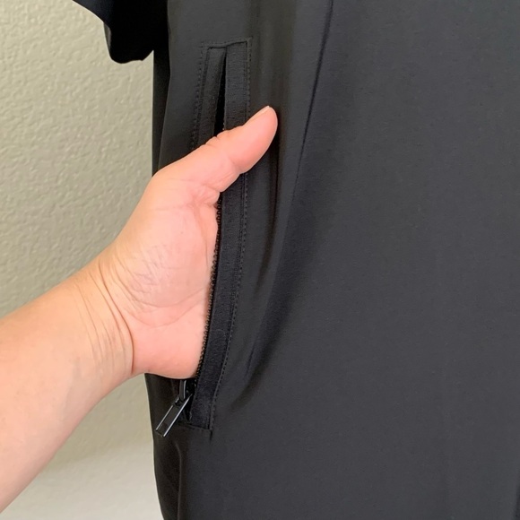 Lord and Taylor Man Black Half Zip Hoodie Oversized Sweatshirt, Size S/M - Picture 5 of 12